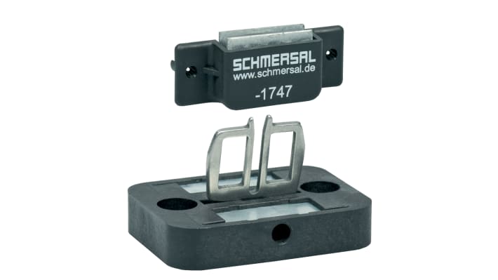 Attuatore magnetico Schmersal AZ1516B31747 per interruttore di sicurezza, grado di protezione IP67, installazione a vite.