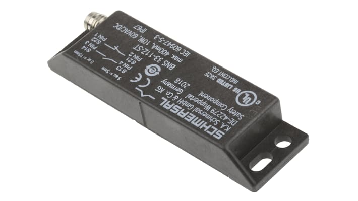 Interruttore di sicurezza Schmersal BNS 33-11Z-ST, magnetico, IP67, per porte e pannelli, dimensioni 88x25x13 mm.