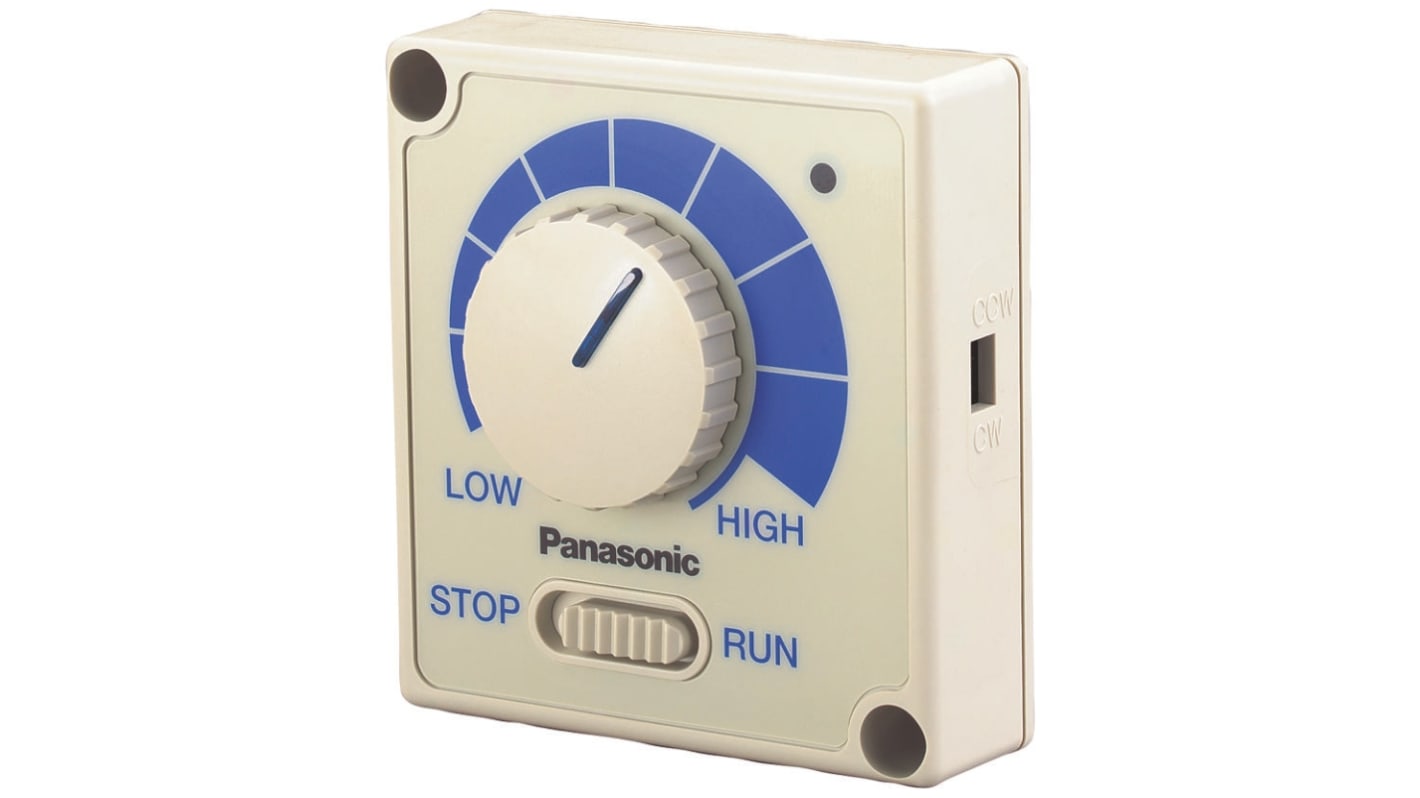 Tastierino Panasonic DV0P3500 per controllo motori GV, consente regolazione della velocità e direzione. Modulo per applicazioni industriali.