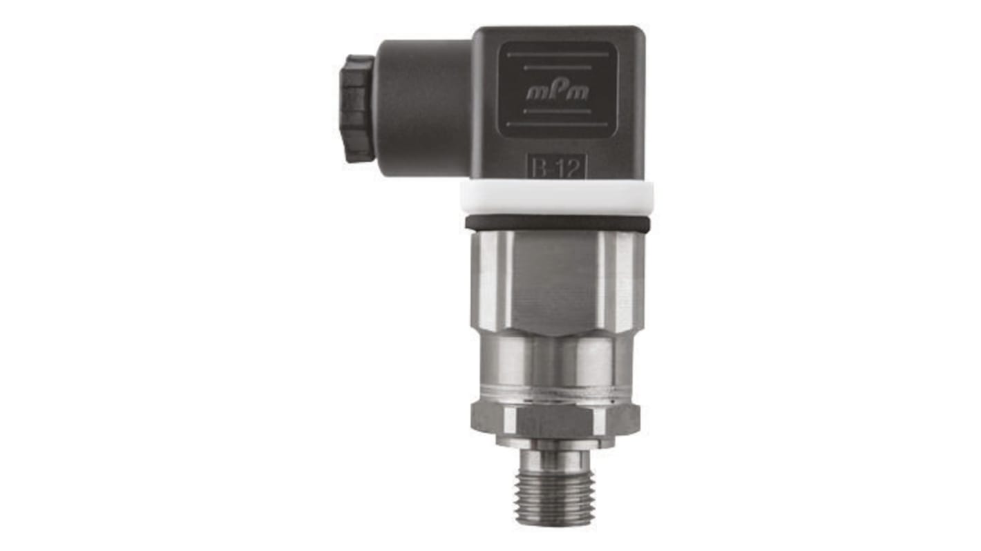 Jumo 401010/000-457-405-502-20-61/000, sensore di pressione relativa in acciaio inox, uscita 4-20 mA, max 4 bar.