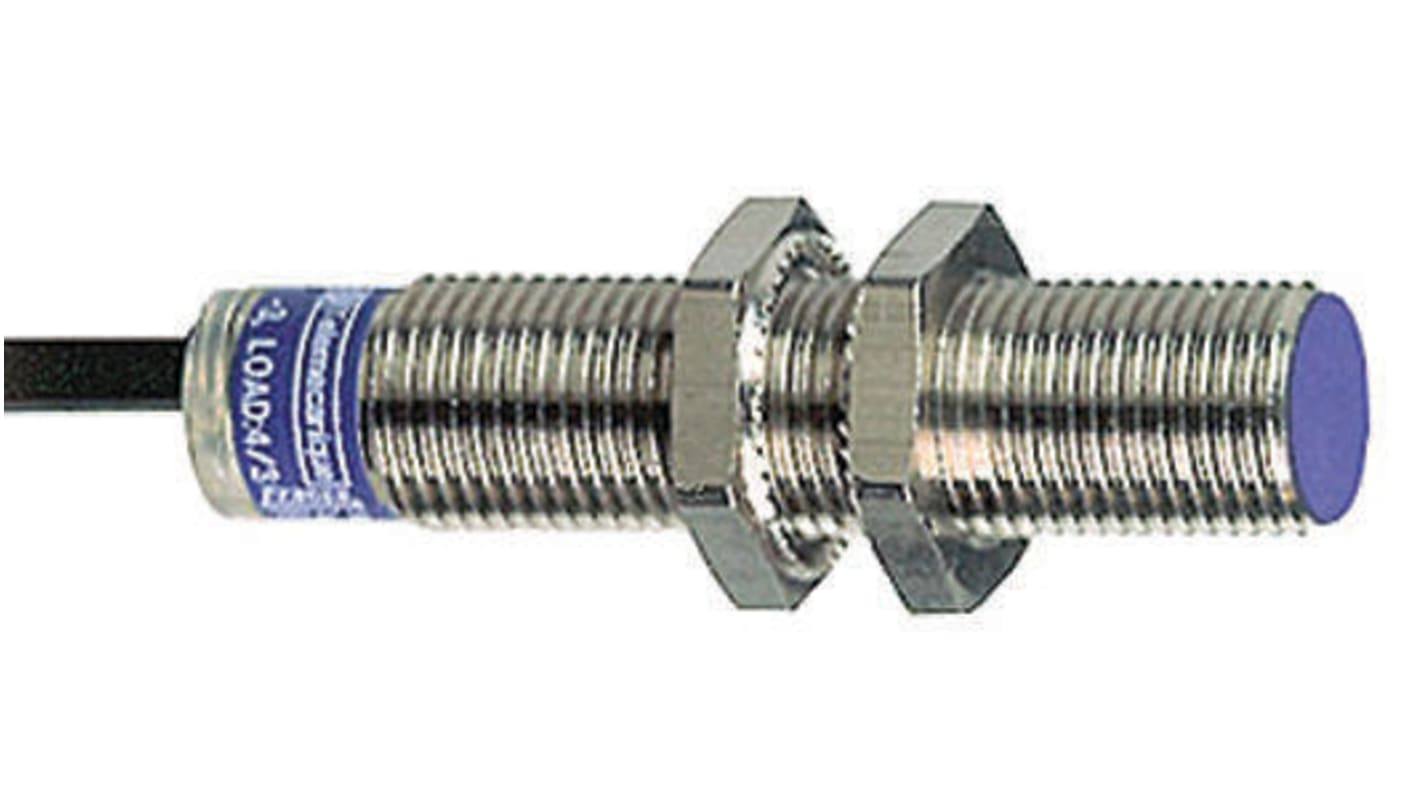 Sensore di prossimità induttivo Telemecanique XS608B1NAM12, NPN, M8 x 1, 2,5 mm, 12-48 V c.c. per rilevamento di oggetti metallici fino a 60 mm. Ideale per applicazioni industriali.