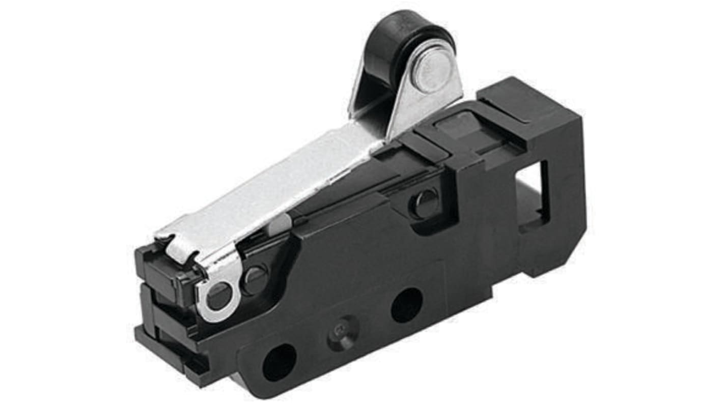 Microinterruttore SPST Panasonic AV63521264 con attuatore a leva, corrente nominale 100 mA, per applicazioni industriali.