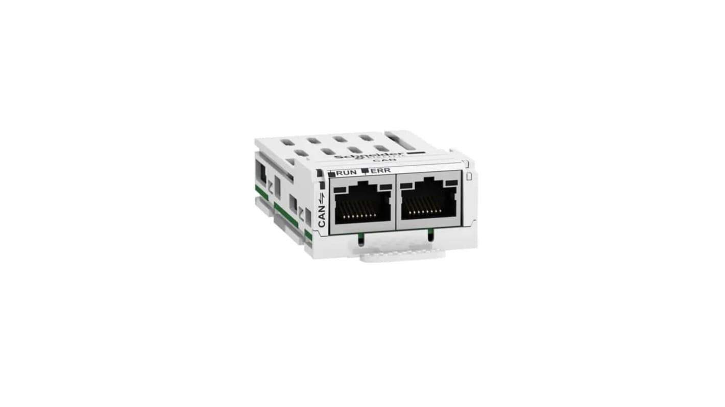 Scheda opzionale CANopen 2 x RJ45 Schneider Electric VW3A3608 per ATV32 - Facilita l'integrazione e lo scambio dati.