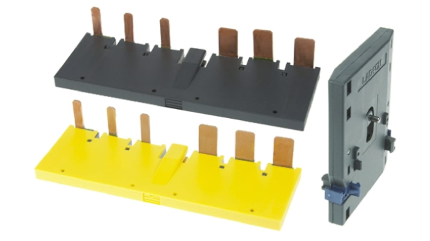 Interblocco meccanico Schneider Electric LAD9R3 per Contattore LC1D40A. Garantisce sicurezza elettromeccanica.