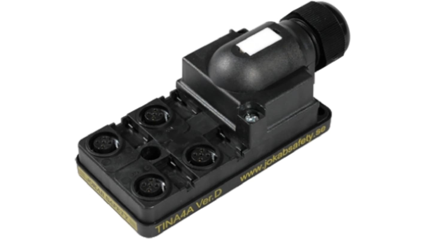 ABB 2TLA020054R0300 Tina 4A, controller di sicurezza per circuiti categoria 4, larghezza 22,5 mm, supporta 30 sensori.