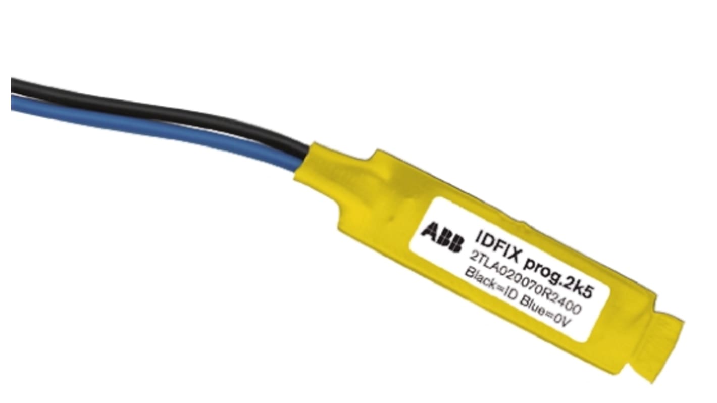 ABB 2TLA020070R2000 IDFIX-R, controller di sicurezza PLC compatibile EN 954-1, montaggio su guida DIN 35 mm.