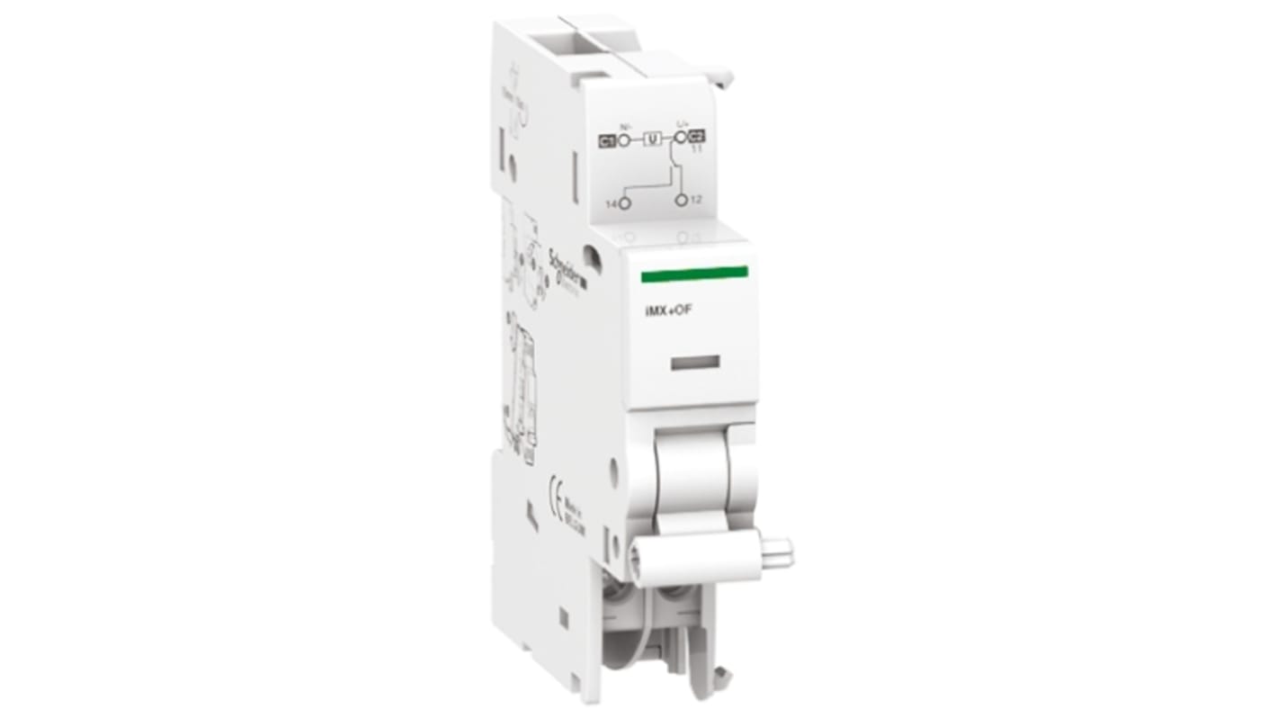 Contatto ausiliario Schneider Electric A9A26946 per IC60, IID, ISW-NA. Attivazione shunt 1 → 6A. Sicurezza e affidabilità per circuiti di controllo.
