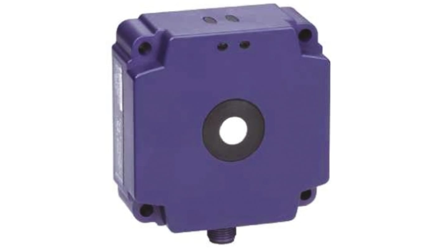 Sensore di prossimità Telemecanique Sensors XX9D1A1F1M12, ultrasuoni, rilevamento 100-1000 mm, formato 80x80x34 mm, IP67.