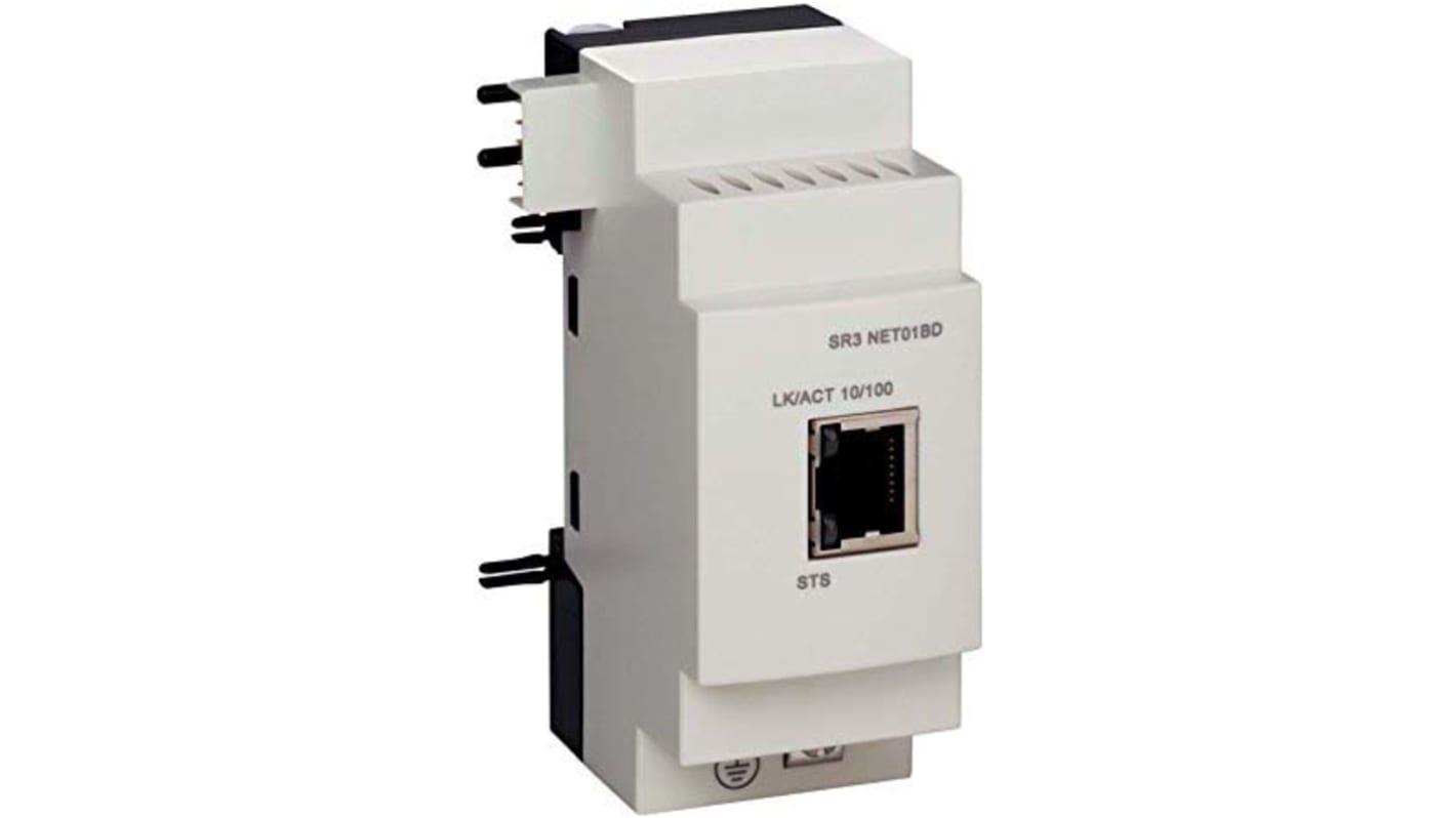 Modulo Ethernet Schneider Electric SR3NET01BD per PLC SR3N - 10/100BASE-T, memoria EEPROM - Automazione industriale, manifatturiera, packaging.