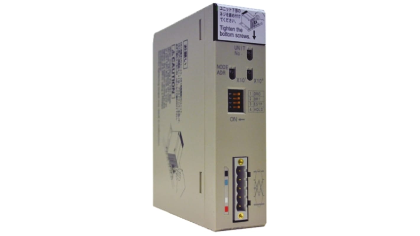 Modulo di espansione PLC Omron CS1W-DRM21-V1, compatibile con Devicenet ed Ethernet, dimensioni 130 x 35 x 113,8 mm.