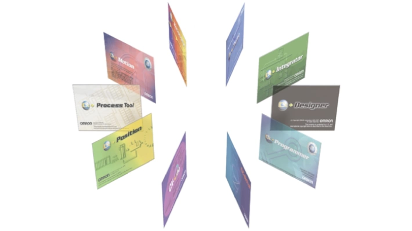 Omron CXONE-AL01D-V4-UP, software PLC per programmazione e configurazione in automazione industriale.