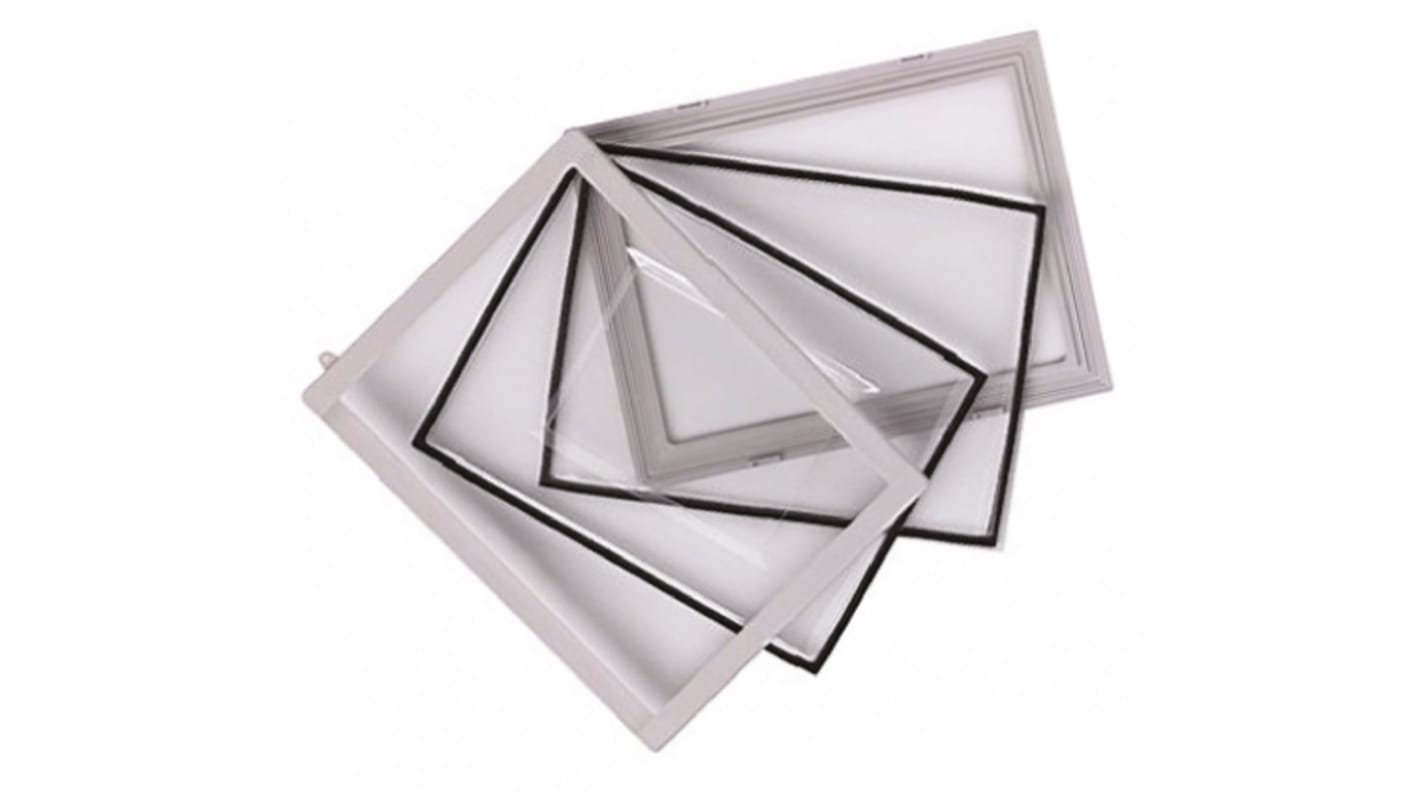 Coperchio di protezione Siemens 6AV6574-1AE00-4AX0 per HMI, compatibile con pannelli mobili SIMATIC.