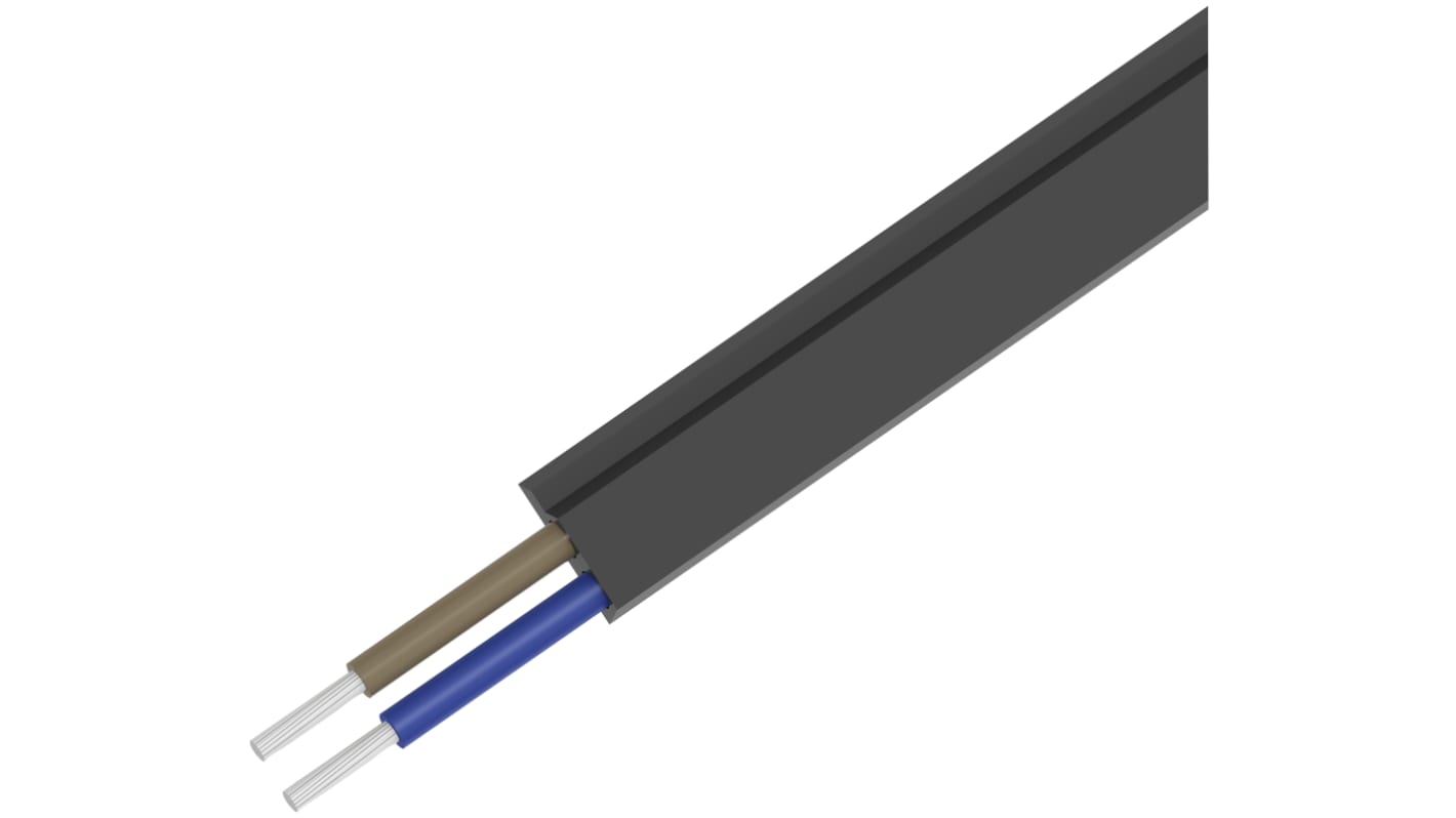 Cavo AS-I Siemens 3RX9020-0AA00 per microautomazione, giallo per alimentazione 30 V c.c. e dati, nero per attuatori 24 V c.c.