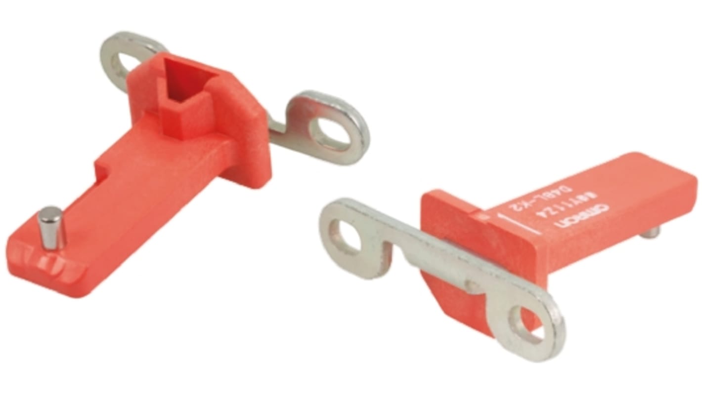 Attuatore Omron D4BL-K2 per interruttore di sicurezza, corpo in alluminio, grado di protezione IP67, montaggio testa modificabile.