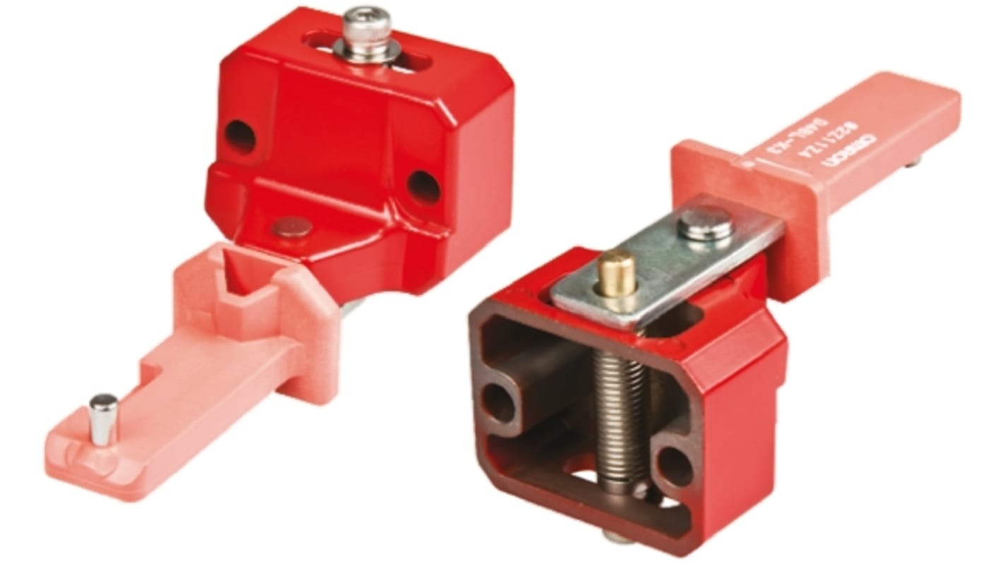 Omron D4BL-K3, attuatore per interruttore di sicurezza con corpo in alluminio, grado di protezione IP67, montaggio in quattro direzioni.