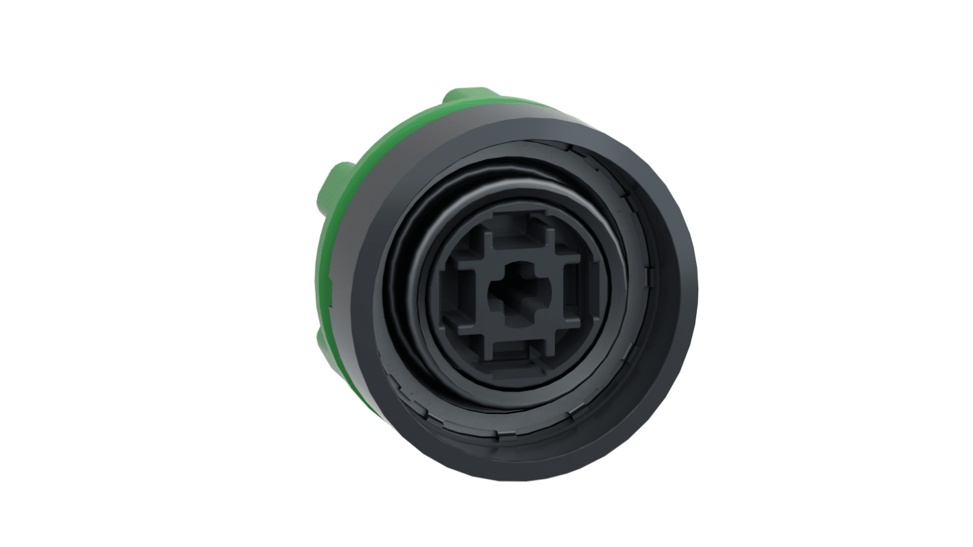 Attuatore pulsante rotondo Schneider Electric, serie Harmony XB5, ritorno a molla, diametro 22mm, protezione IP66/IP67/IP69K.
