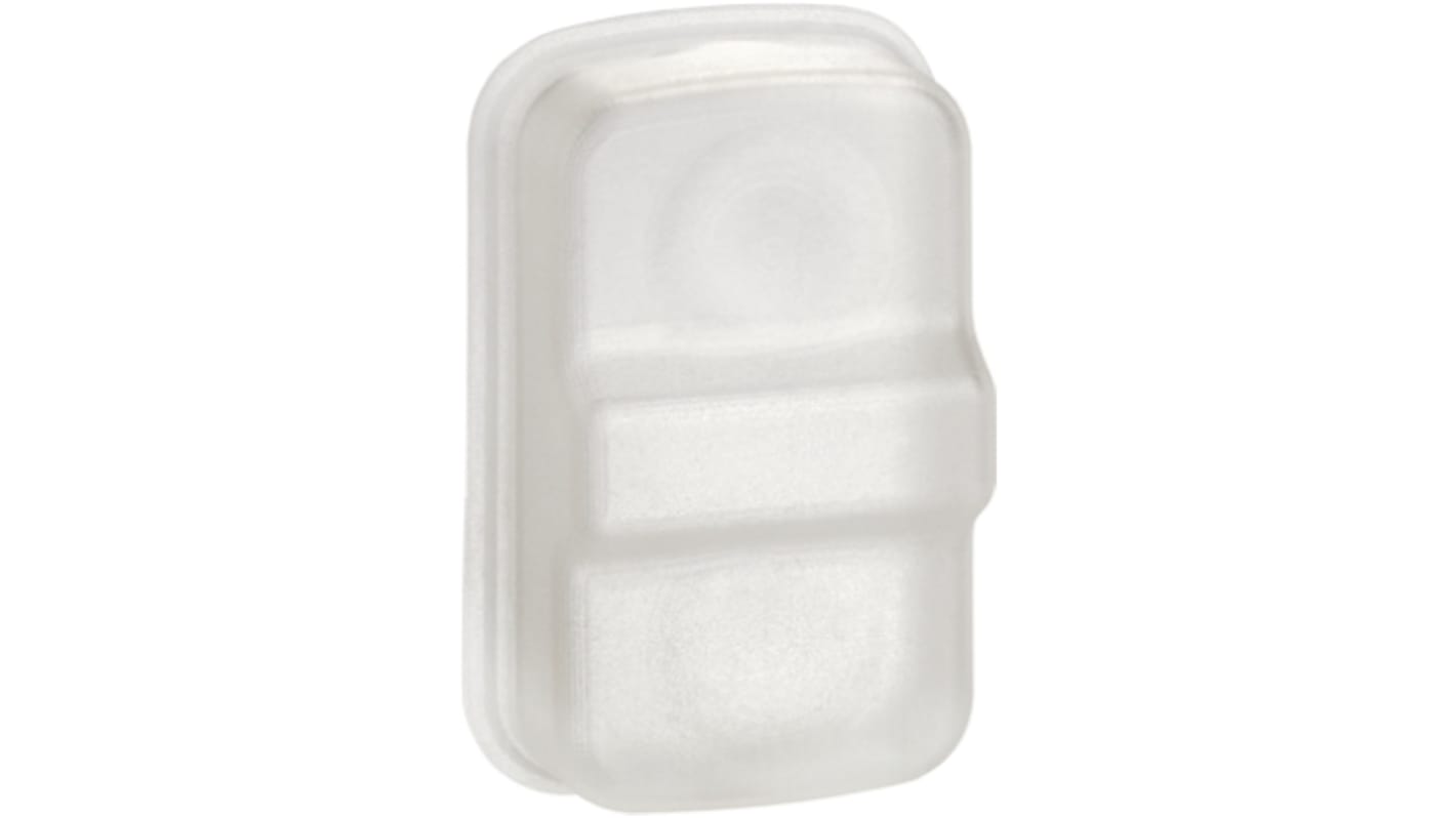 Schneider Electric ZBA709 - Cappucci rettangolari a teste multiple Ø22 per Serie XB4 e XB5. Tripla protezione trasparente, facile da sostituire.