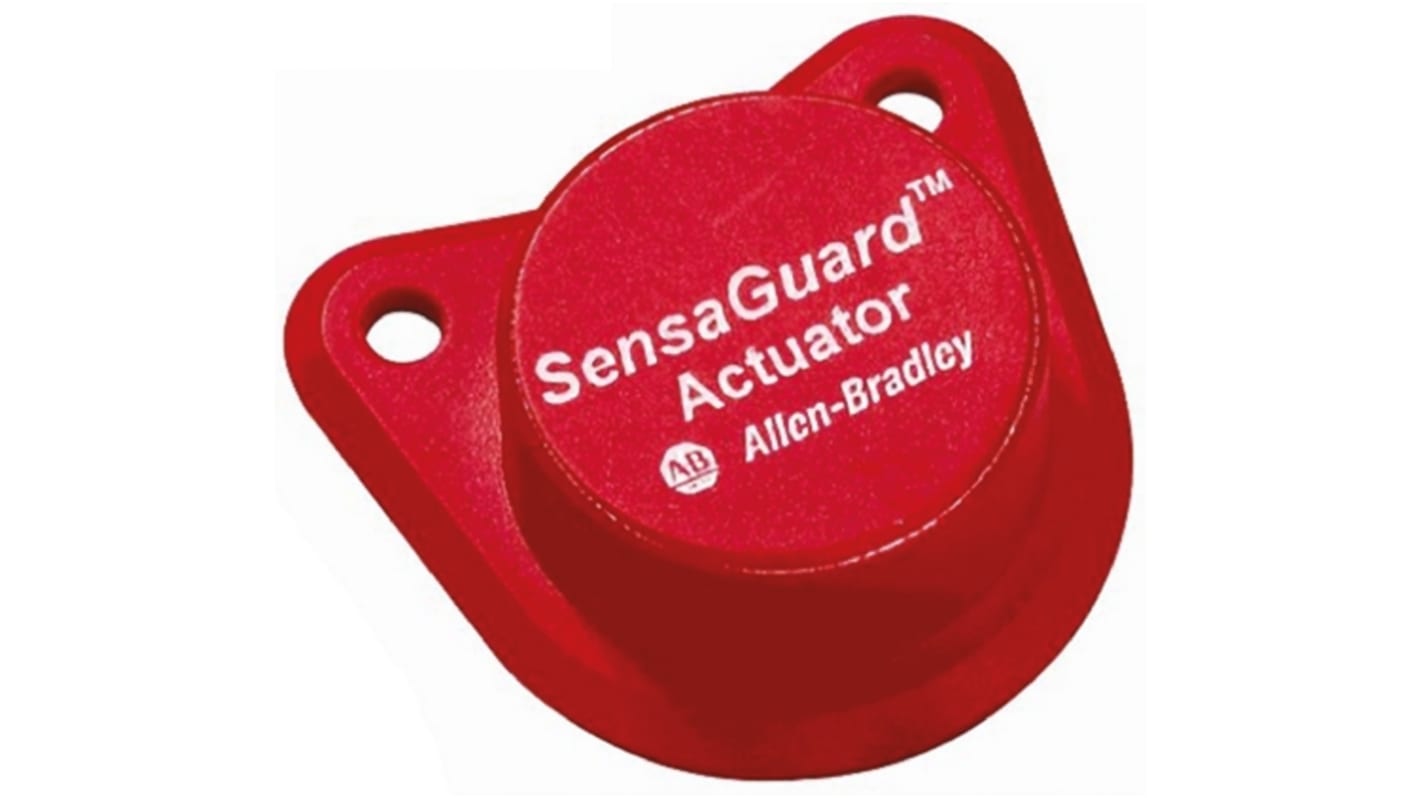 Interruttore di sicurezza Allen Bradley Guardmaster 440N-Z30UPT, cilindrico senza contatto RFID, protezione IP69K, dimensioni 15mm x 37mm.