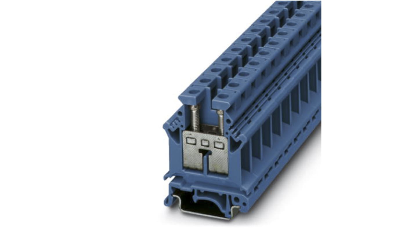 Morsettiera DIN Blu Serie TB Phoenix Contact 3006056 - Singolo Livello 101A per connessioni industriali sicure e affidabili.
