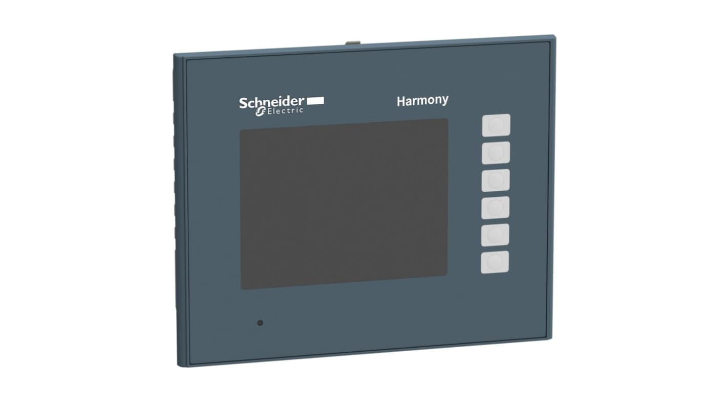 Schneider Electric HMIGTO1310, display HMI touch screen 3,5" Magelis GTO, risoluzione 320 x 240, IP65, alimentazione 24 V c.c.