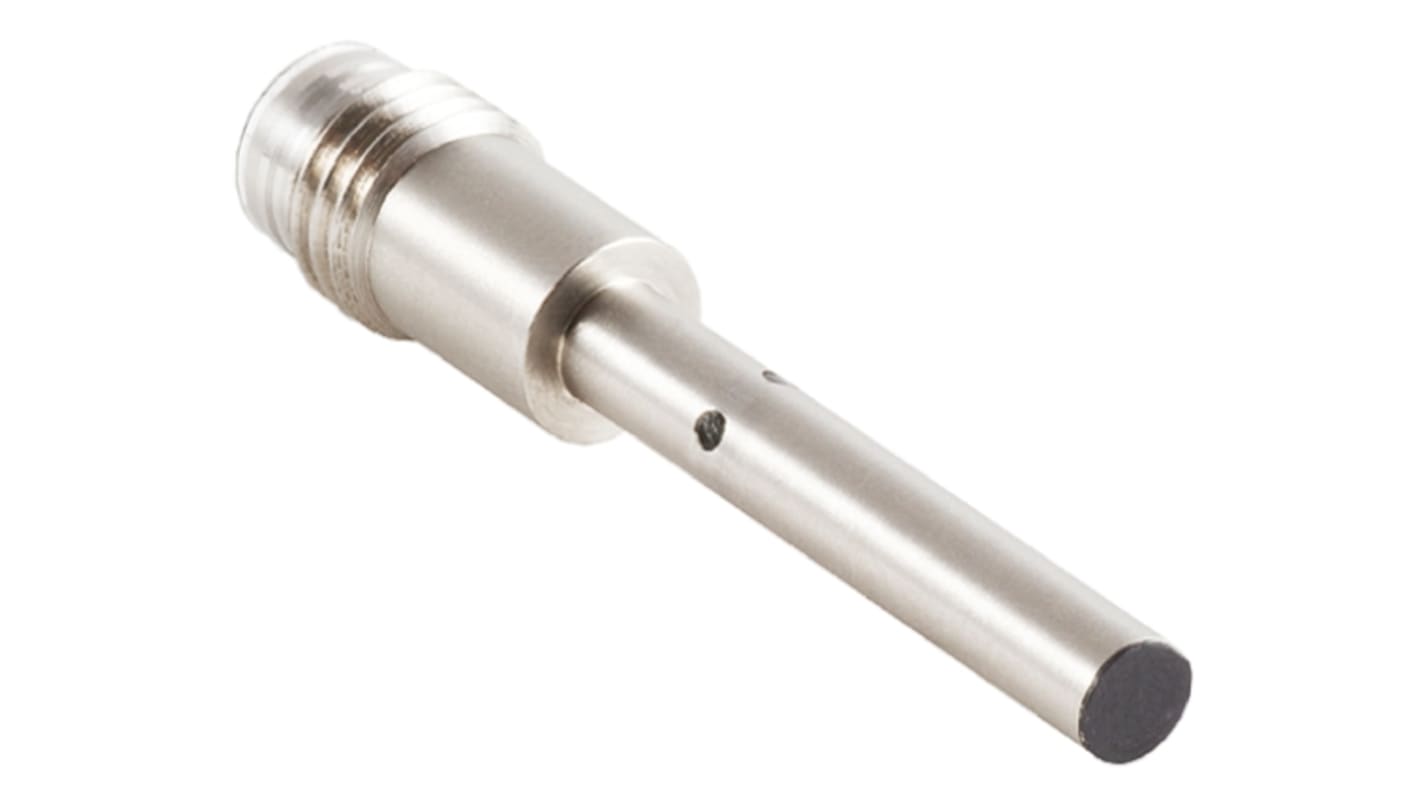 Omron E2E-C06S02-MC-C1, sensore di prossimità cilindrico NPN, rilevamento 2 mm, IP67, montaggio a filo, acciaio inox.