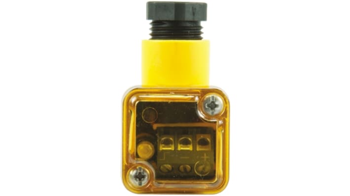 Sensore di prossimità cilindrico NPN Turck NI12U-EG18SK-AN6X, rilevamento 12 mm, corpo in acciaio inox, IP68.