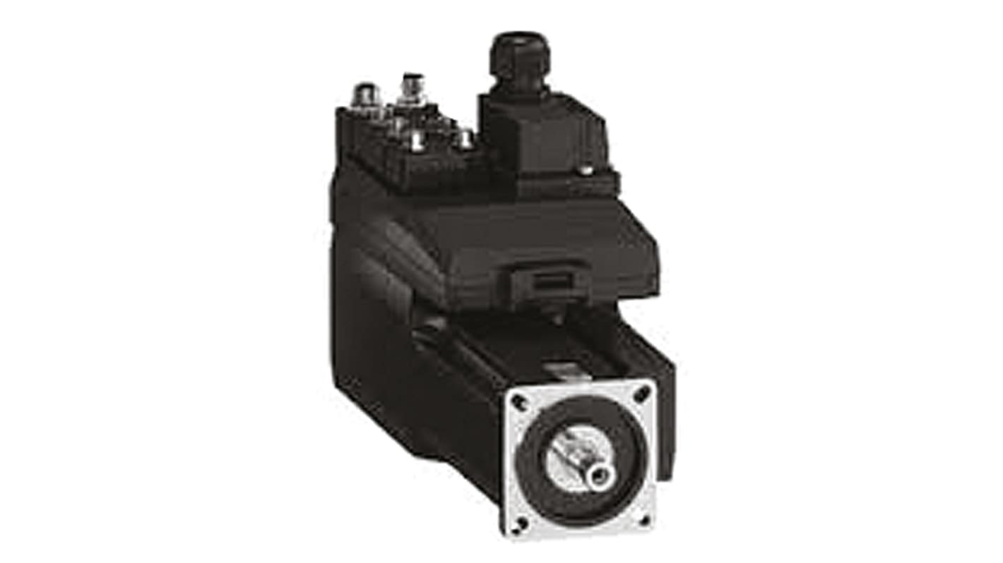 Servomotore Schneider Electric BMI0702P07F, 900 W, 2,4 Nm, 480 V, 4400 giri/min, dimensioni 327x99x187 mm, conformità IP54.