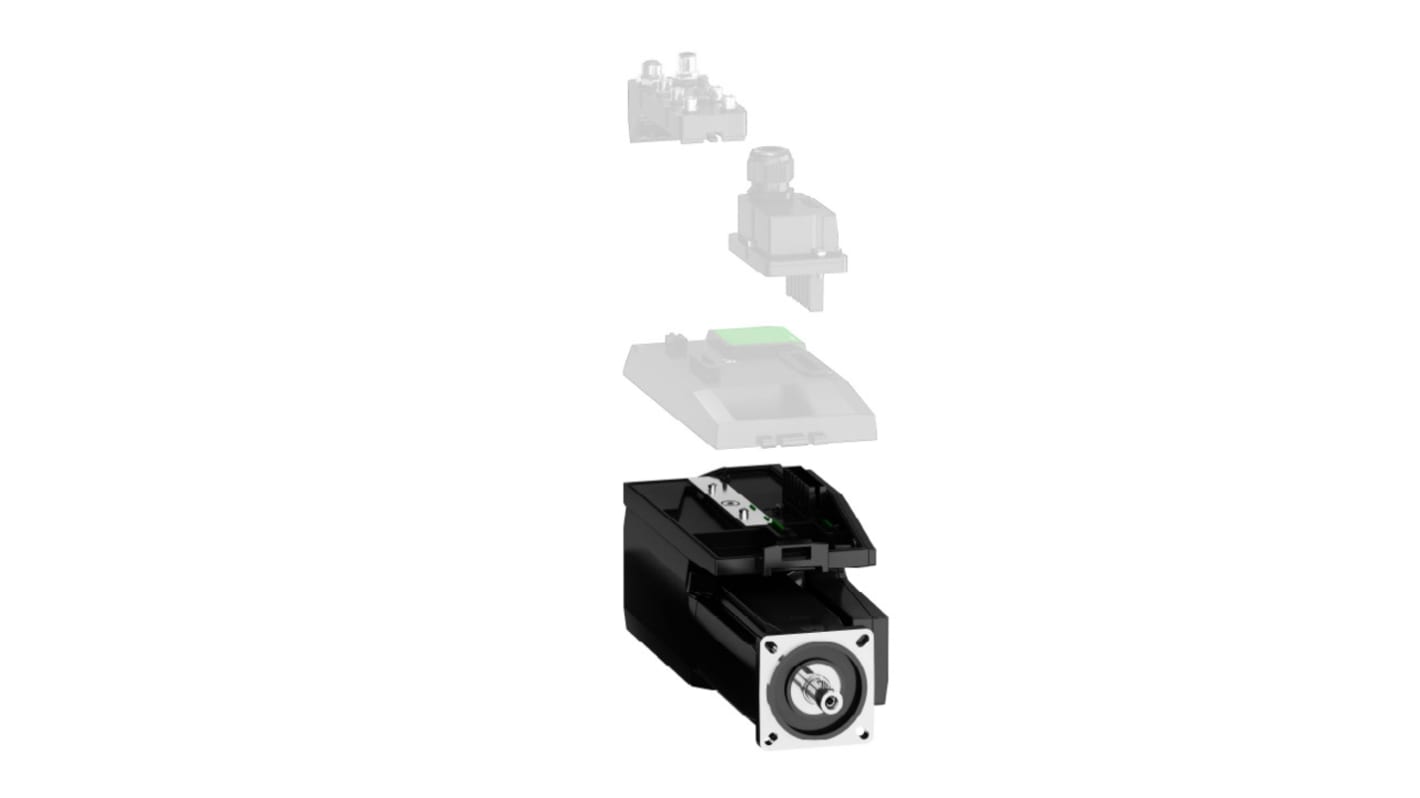 Servomotore Schneider Electric BMI0703P07A, 900 W, 2,9 Nm, 3900 giri/min, dimensioni 321x99x187 mm, conformità IP54.