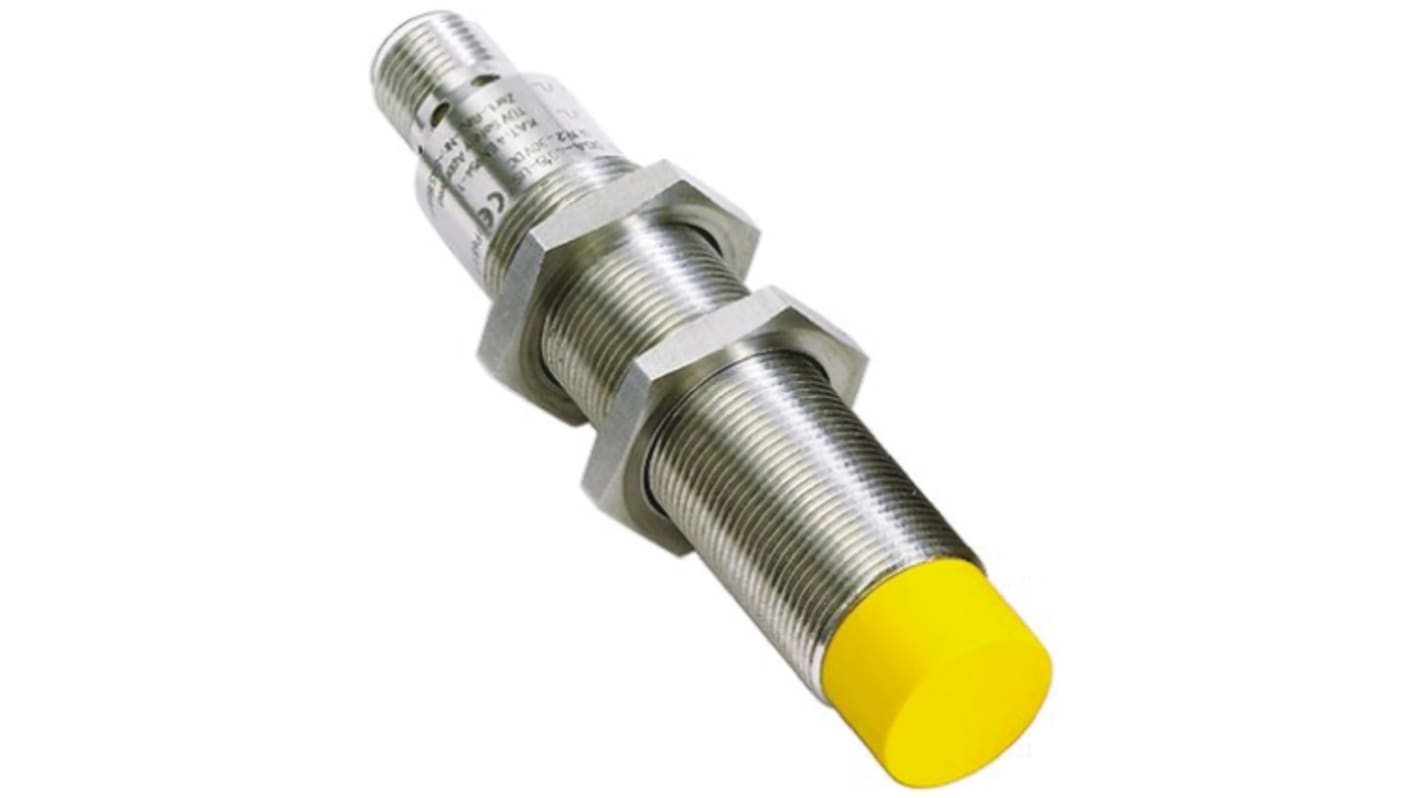 Interruttore di sicurezza induttivo Sick IN40-D0303K, 24V cc, contatti 3NO, custodia in acciaio inox, grado di protezione IP67.