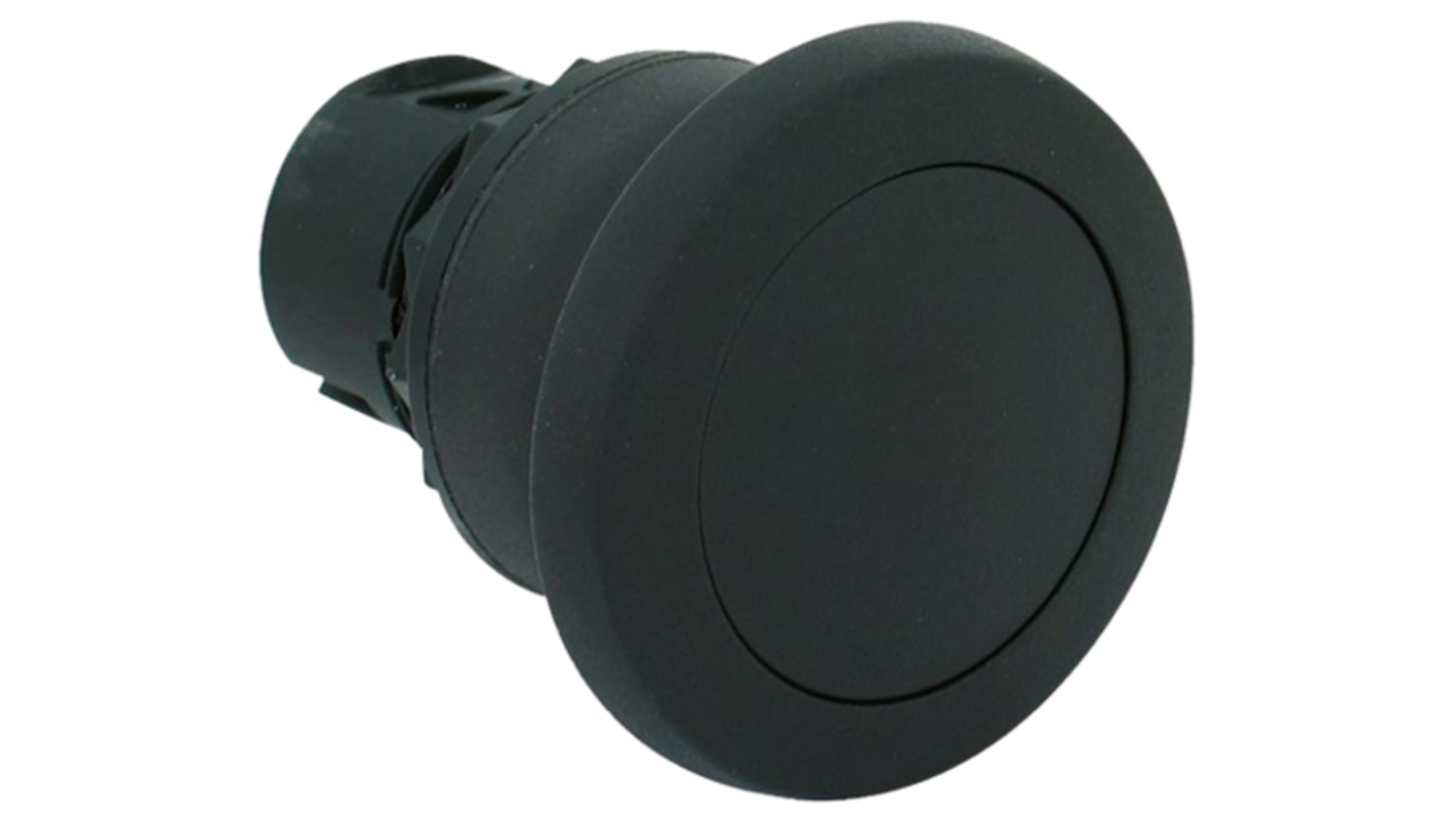 Pulsante non illuminato 40 mm Allen Bradley 800FP-MM42, attuazione momentanea, resistente per applicazioni industriali.
