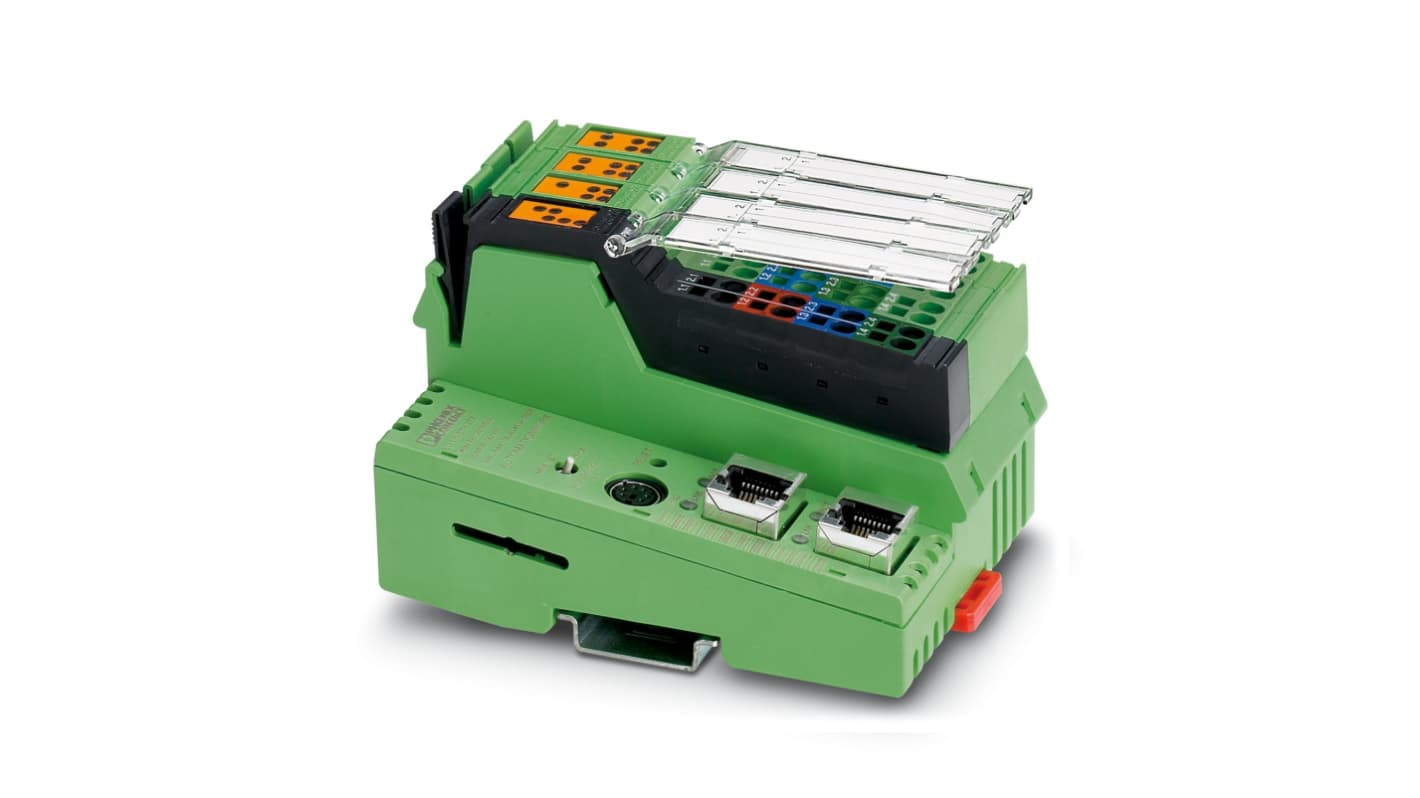 Modulo I/O Phoenix Contact 2700975, serie TM3, controller PROFINET con 4096 punti I/O e supporto per vari protocolli.