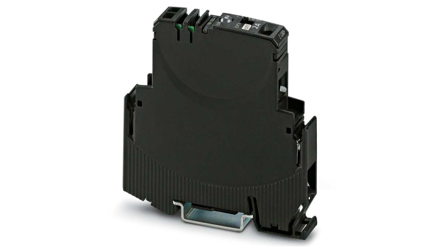 Interruttore elettronico di circuito Phoenix Contact 0903033, per protezione selettiva a 24 V c.c., limitazione corrente attiva in caso di cortocircuito.