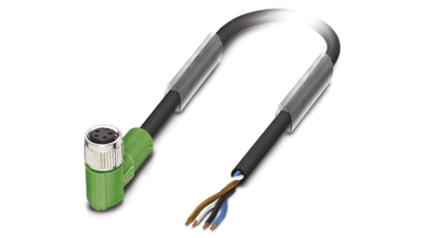 Cavo sensore/attuatore Phoenix Contact M8 Femmina, 4 vie, PUR, IP67, -25/+90 °C, L. 10m - Codice 1694172.