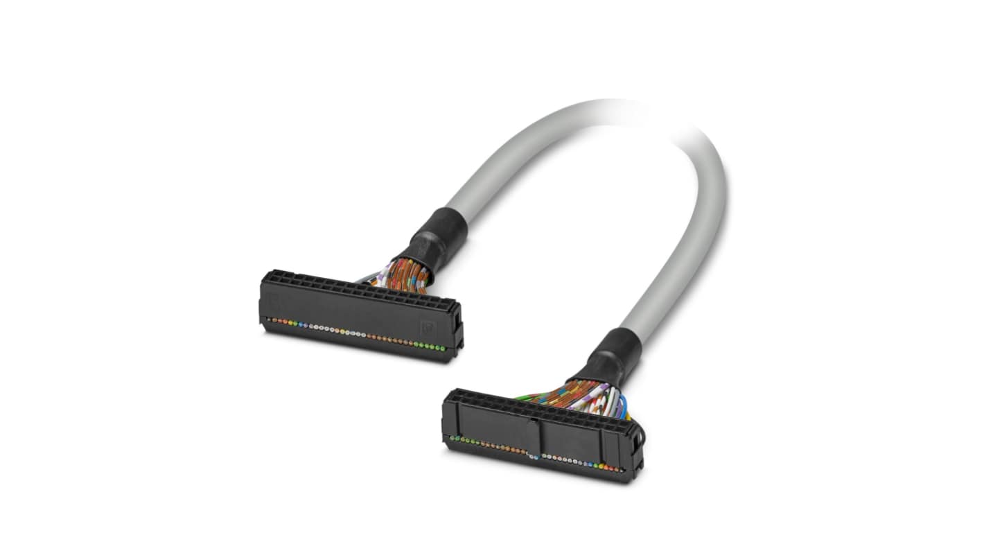Cavo di connessione Phoenix Contact 2299479, lunghezza 0,5 m, per Controller, con collegamenti multipresa 1:1 e standard DIN VDE.