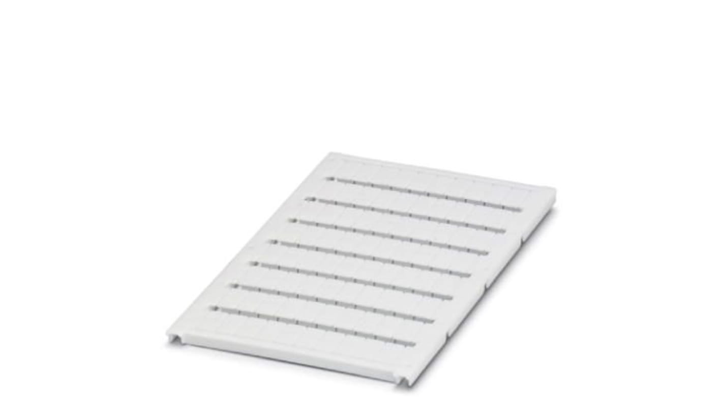 Etichette Phoenix Contact 818085 per morsetti UniCard, varie opzioni di misure, colori e materiali. Ideali per marcatura e identificazione industriale.