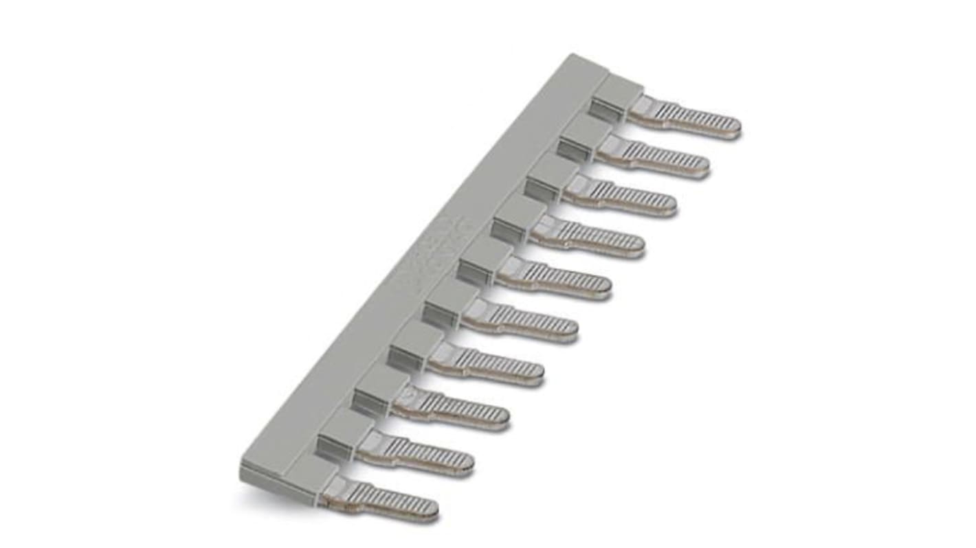 Barra a ponticello Phoenix Contact serie EB 10-12, codice 3006137, grigio. Accessori completi per soluzioni tecniche affidabili.