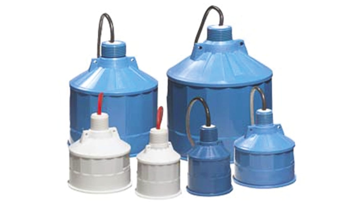 Sensore di livello a ultrasuoni Siemens 7ML1123-0CA50, rilevamento fino a 30 m, grado di protezione IP68, operatività -40/+95 °C.