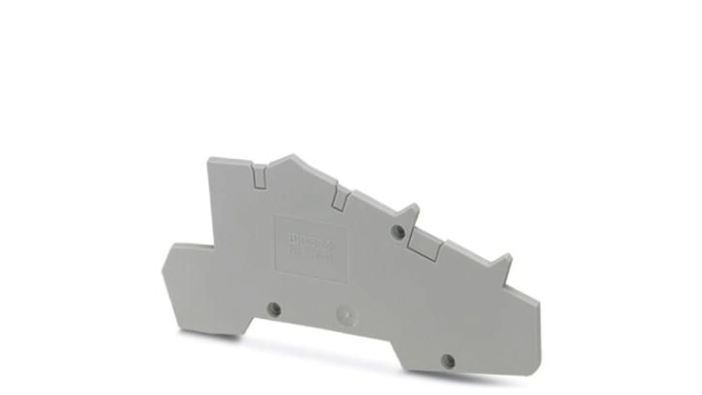 Piastra Phoenix Contact serie D-PTI/3B (cod. 3213976) per morsettiere a innesto - Accessorio per collegamenti diretti con conduttori rigidi e intrecciati.