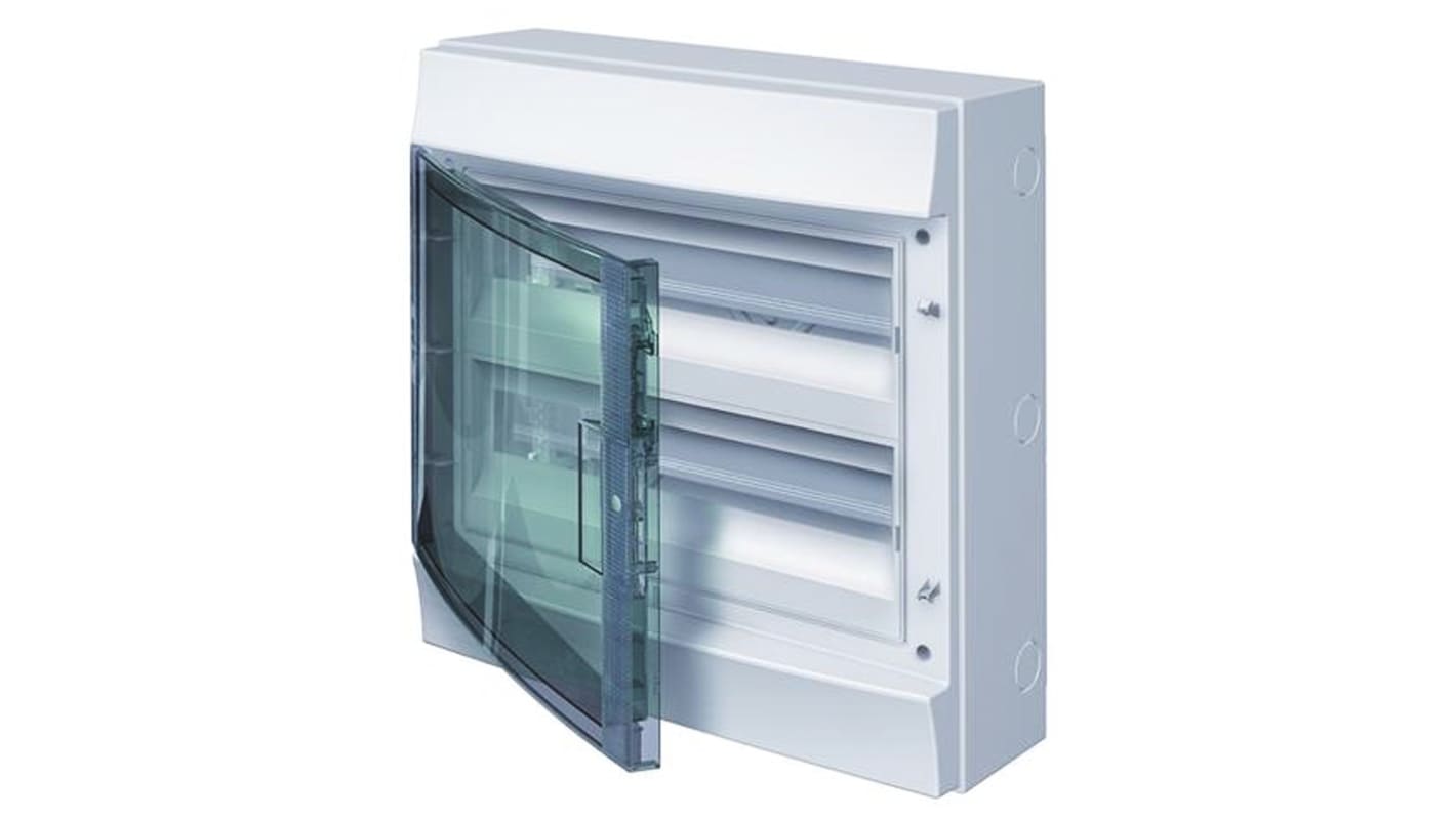 ABB 1SL1205A00, unità per utenze civili, 36 vie, 125A, IP65, montaggio superficiale, dimensioni 435x430x155mm, colore grigio.