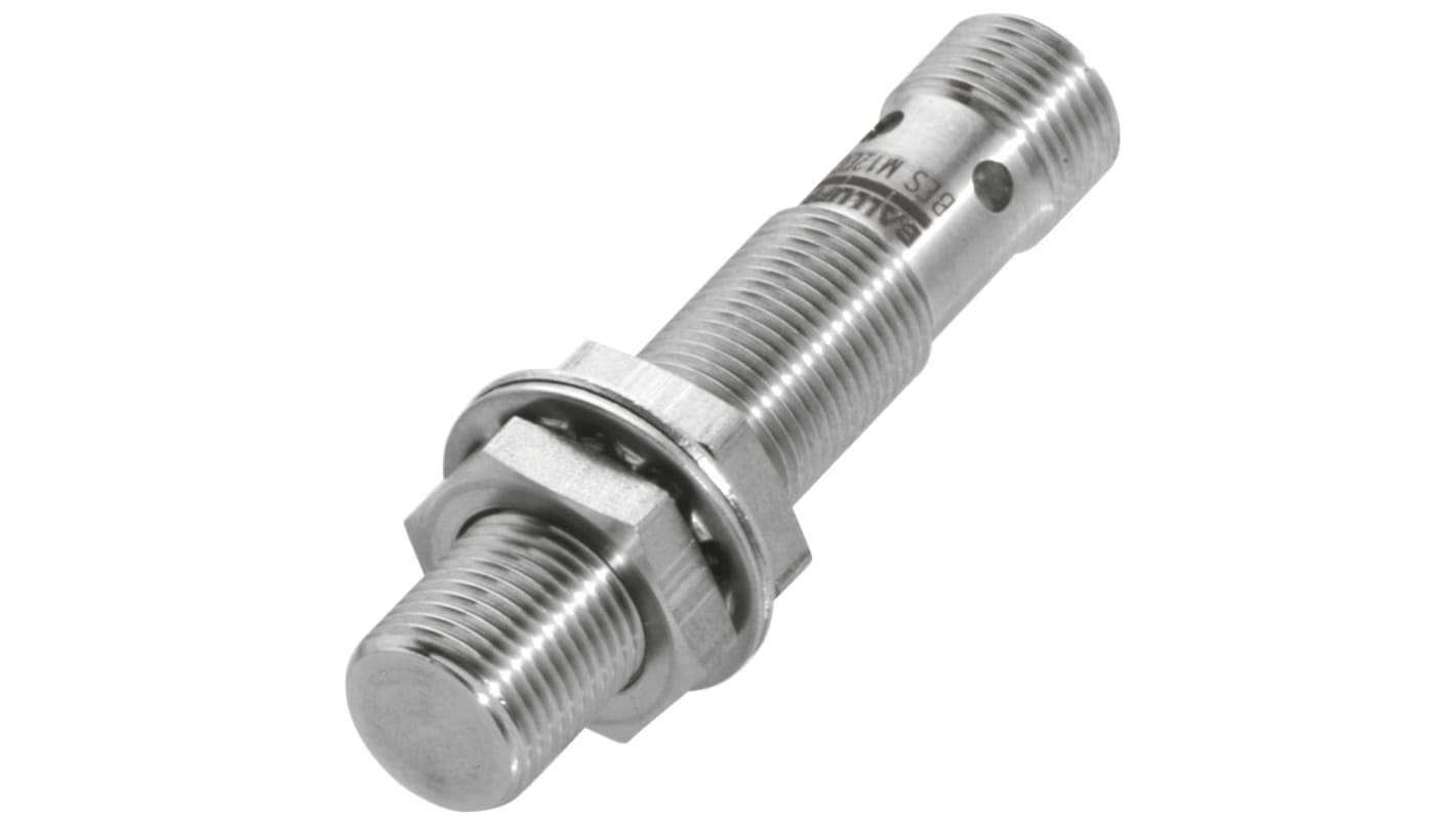 Sensore di prossimità induttivo cilindrico BALLUFF BES M12EG1-PSC60Z-S04G-S11, PNP, M12 x 1, rilevamento 6 mm, IP67.