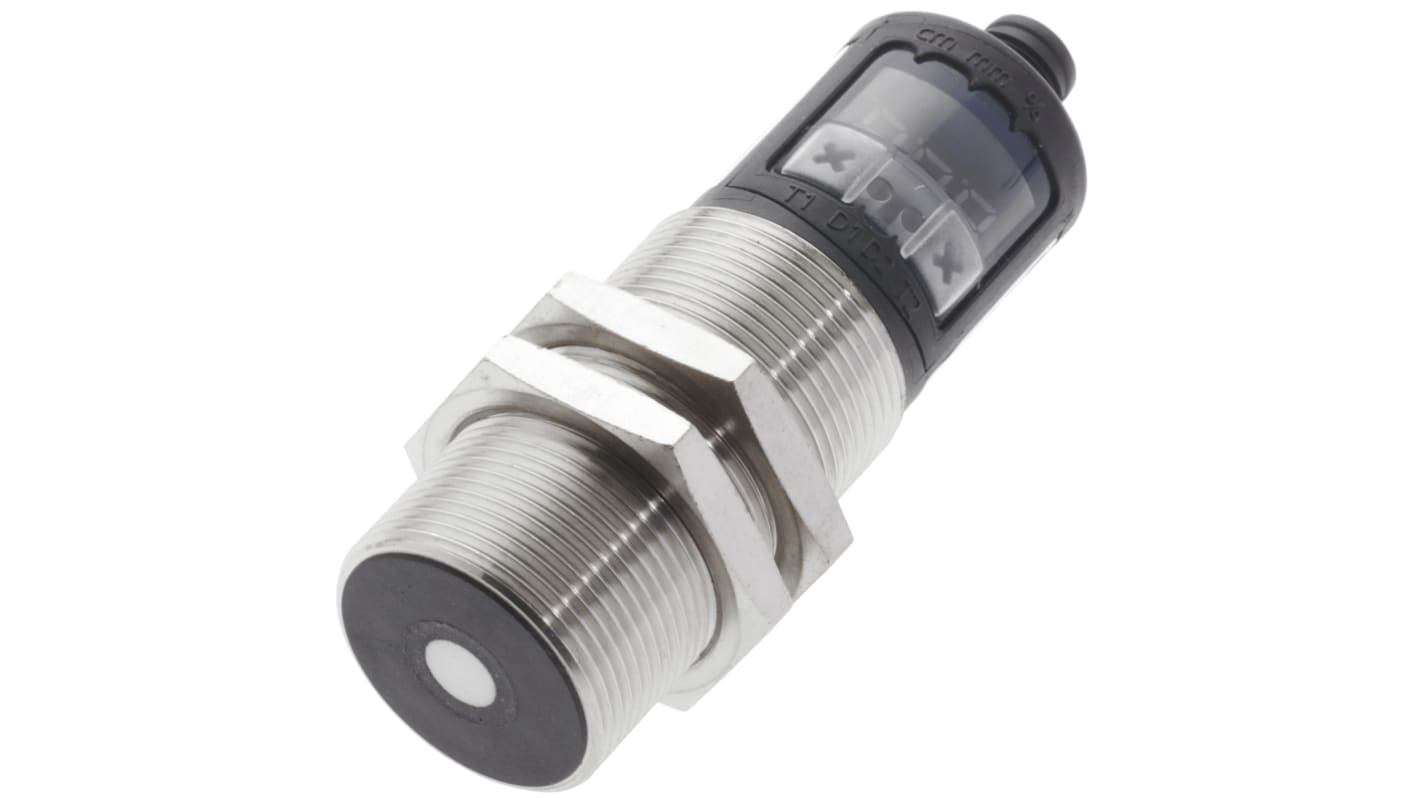 Sensore di prossimità cilindrico BALLUFF BUS M30M1-PPX-03/25-S92K, tecnologia PNP, rilevamento 30-350 mm, IP67.