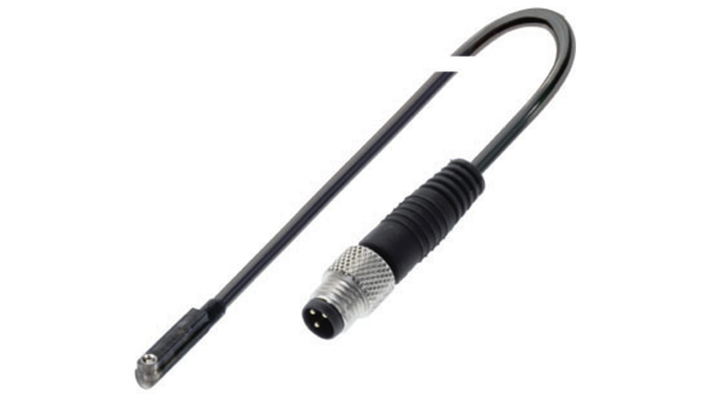 BALLUFF BMF 214K-PS-C-2A-SA2-S49-00,3 sensore di posizione magnetico per cilindri pneumatici, IP67, 10-30 V c.c., montaggio su cavo.