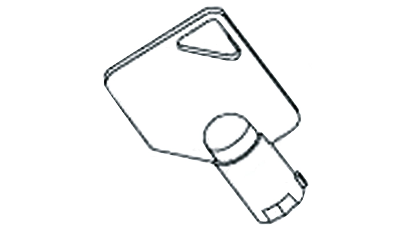 Interruttore di sicurezza Telemecanique Sensors XCSZ25, chiave per sistemi di interblocco compatibile con la gamma Preventa.