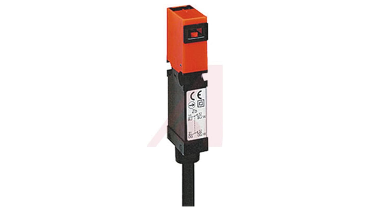 Interruttore di interblocco di sicurezza Telemecanique Sensors XCSMP79L2, 2NC, 240V, IP67, dimensioni 87mm x 30mm x 15mm.