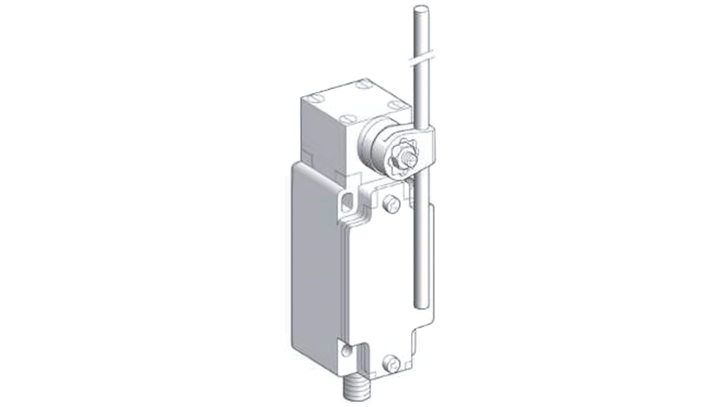 Interruttore di fine corsa Telemecanique Sensors XCKJ10559D, leva a rullo, configurazione NO/NC, grado di protezione IP66.