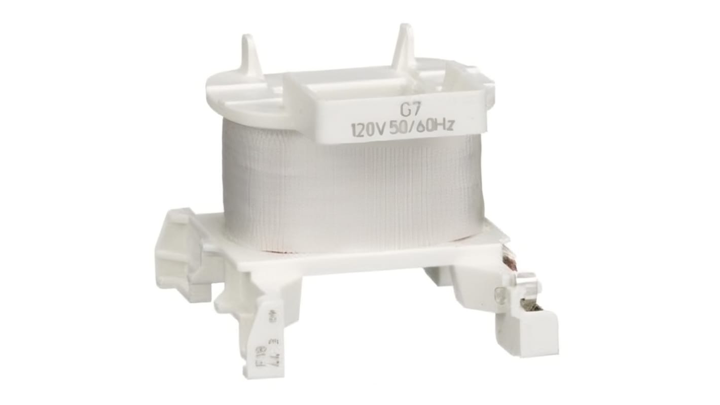 Bobina contattore Schneider Electric LXD1G7, compatibile con contattori LC1D09-LC1D38 e LC1DT20-LC1DT40.