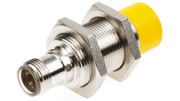 Sensore di prossimità cilindrico Turck Ni10-EM18-Y1X-H1141, tecnologia NAMUR, rilevamento 10 mm, grado di protezione IP67.