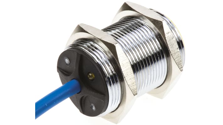 Sensore di prossimità cilindrico Turck Bi10-G30-Y1X, induttivo NAMUR M30, gamma di rilevamento 10 mm, IP67, montaggio a filo.