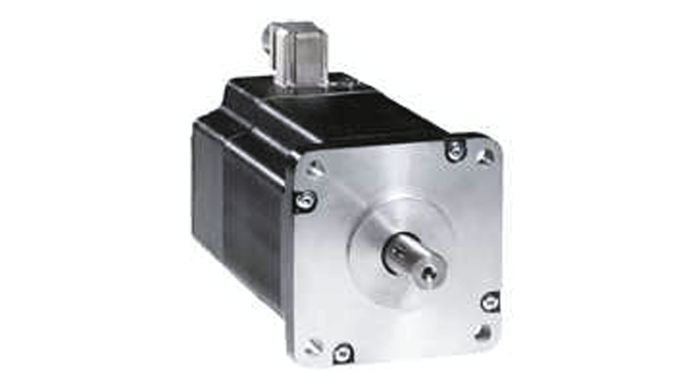 Motore passo-passo Schneider Electric BRS3ADW850ACA, coppia di tenuta 19.7Nm, diametro asta 19mm, lunghezza 40mm.