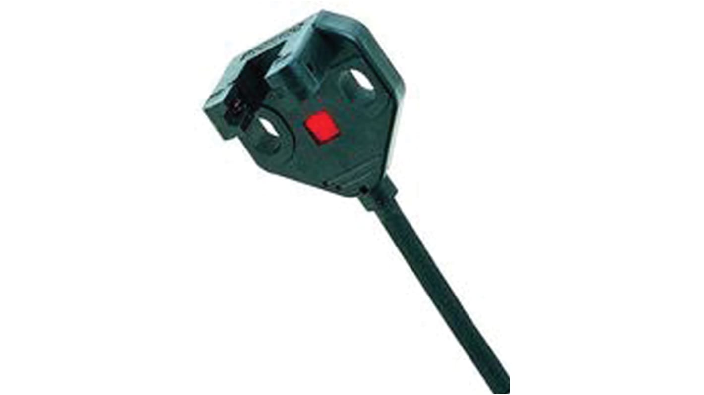 Sensore fotoelettrico a forcella Omron EE-SX872A, rilevamento 5 mm, uscita NPN, alimentazione 5-24 V c.c., grado di protezione IP60.